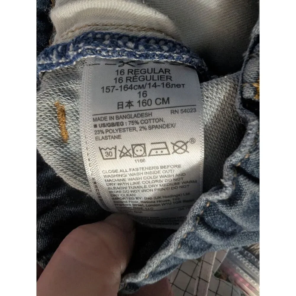 Boys Gap 16R Stretch Jeans **Flaws**